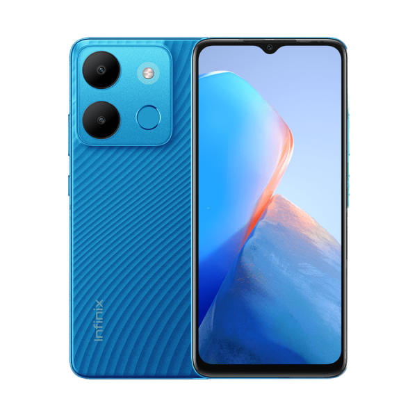 infinix smart 7 64gb 7gb ram peacock blue