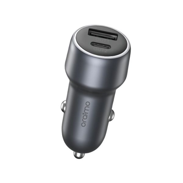 Oraimo Bullet-PD OCC-91D PD and QC3.0 Dual USB Port Car Charger (Black)
